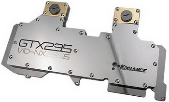 koolance GeForce GTX 295 wb
